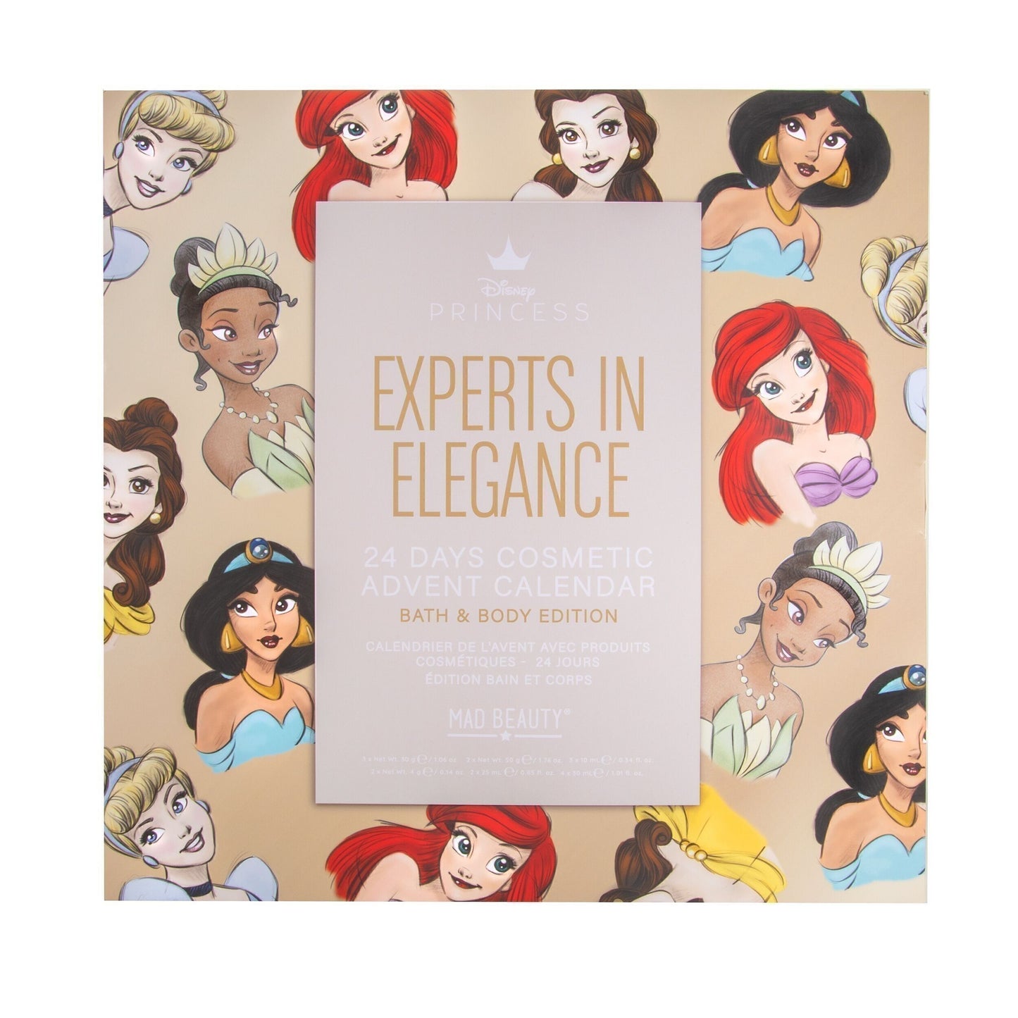Calendrier de l'avent les princesses