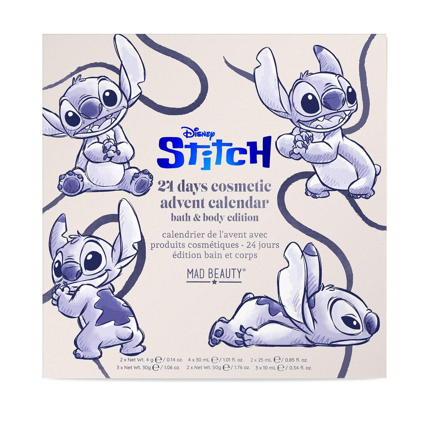 Calendrier de l'avent stitch