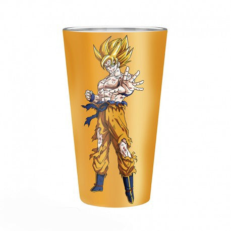 DRAGON BALL - Verre XXL Premium - 400 ml - Goku Saiyan