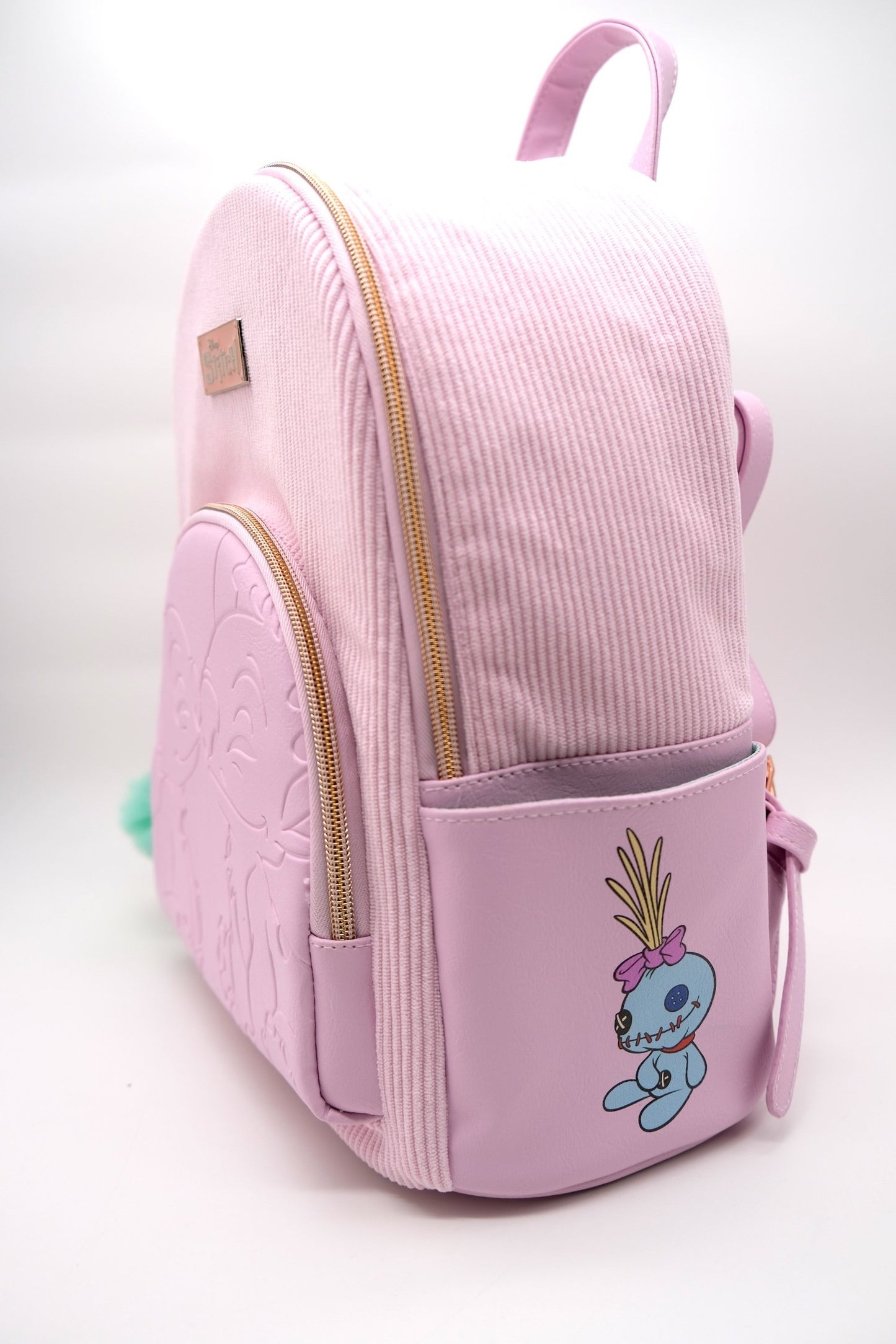STITCH & ANGEL - Rose Corduroy - Sac à Dos Fashion Duo - '32x25x14cm'
