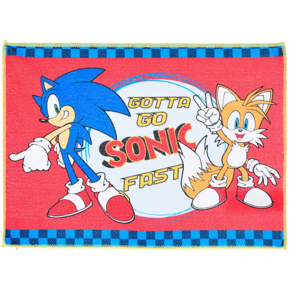 Serviette de toilette Sonic the Hedgehog Gotta Go, serviette de toilette, serviette 40x30 cm