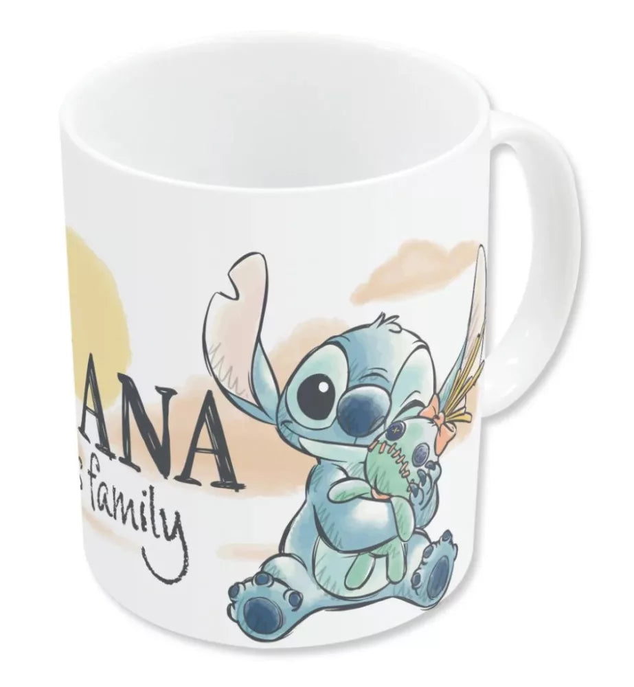 Tasse en porcelaine Disney Lilo et Stitch Family 325 ml
