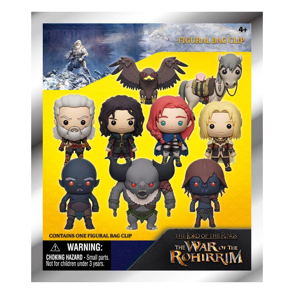SEIGNEUR DES ANNAUX GUERRE ROHIRRIM -3D Foam Bag Clip
