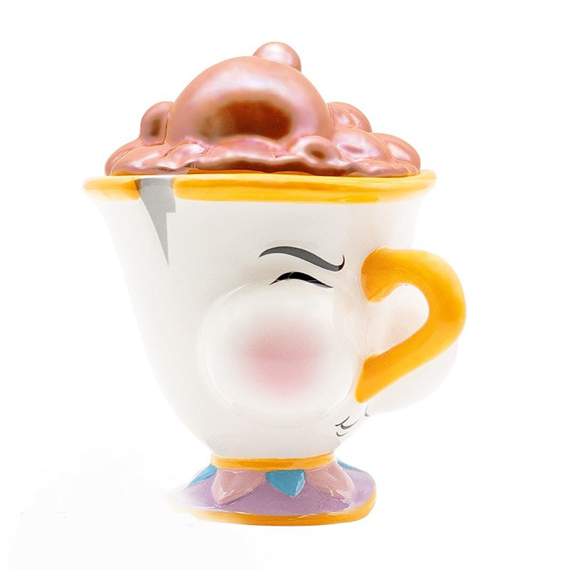 DISNEY - Mug 3D - La Belle et la Bête Zip avec bulles