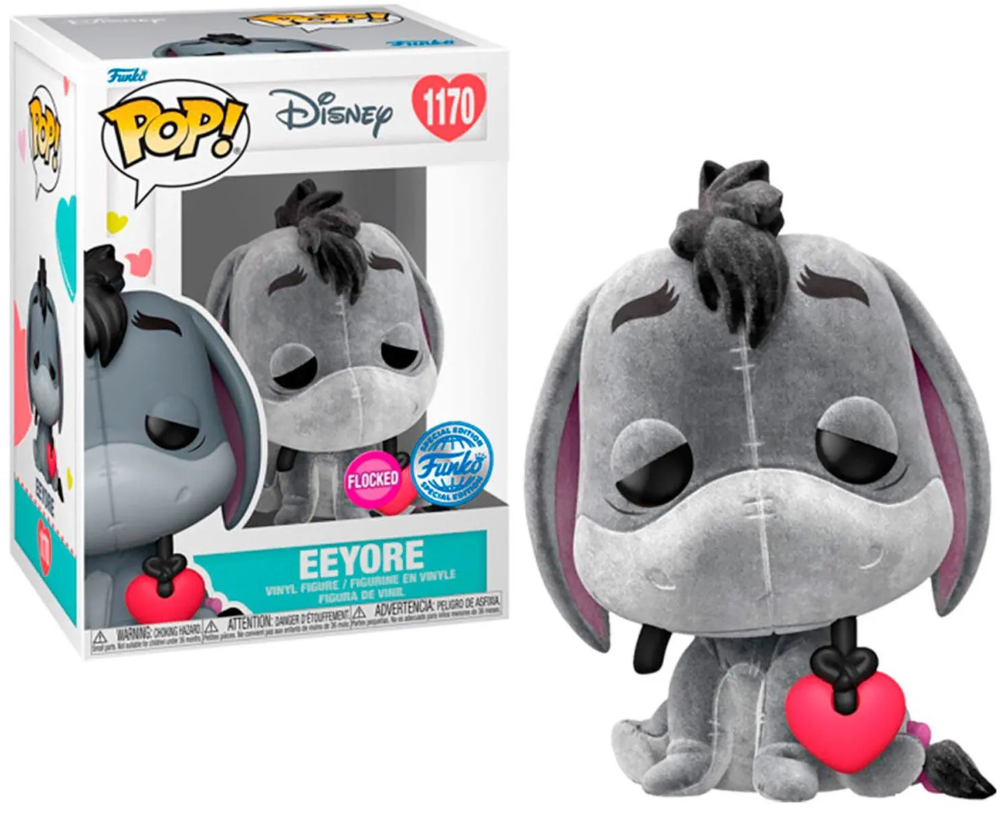 DISNEY - POP Disney N° 1170 - Bourriquet (Flocked)