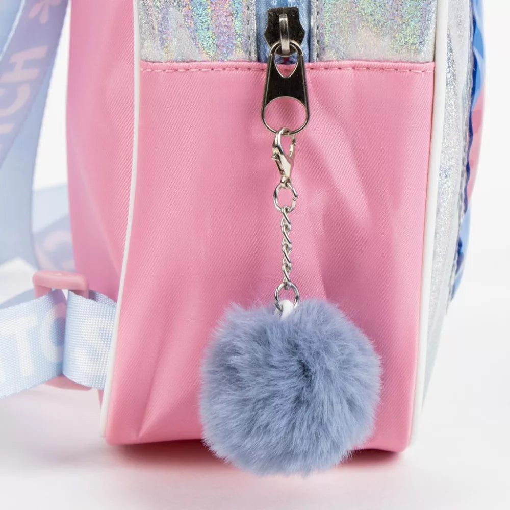 Sac à dos hologramme Disney Lilo et Stitch, sac 23 cm