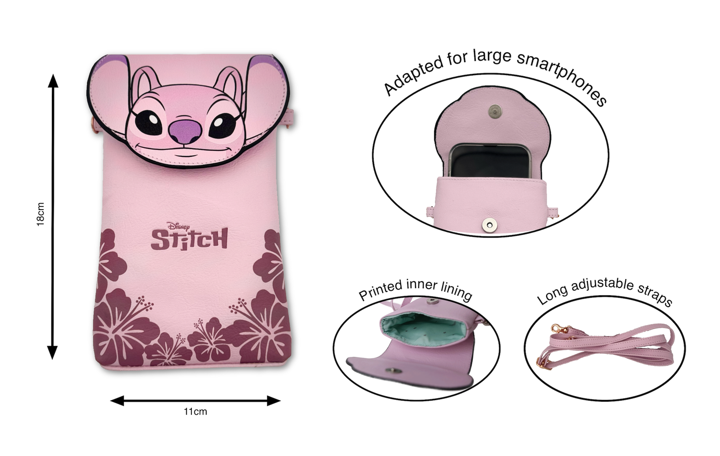 ANGEL - Fashion Duo - Sac Bandoulière pour Téléphone
