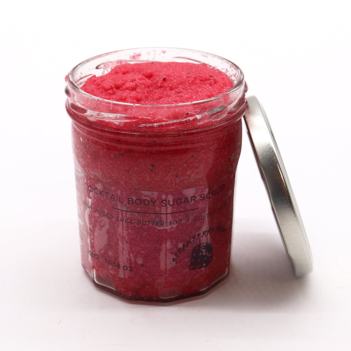 Gommage Corporel au Sucre Parfumé - Rhum Fraise 300g