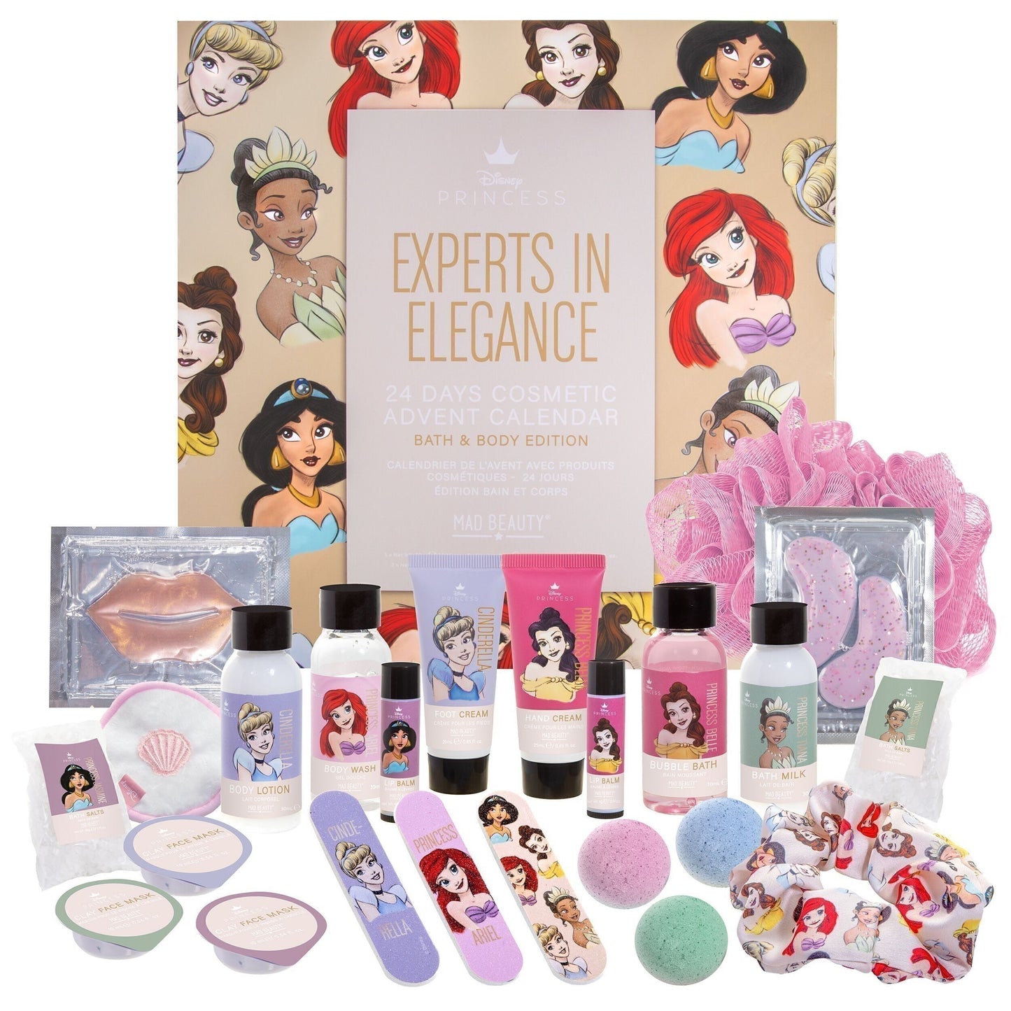 Calendrier de l'avent les princesses