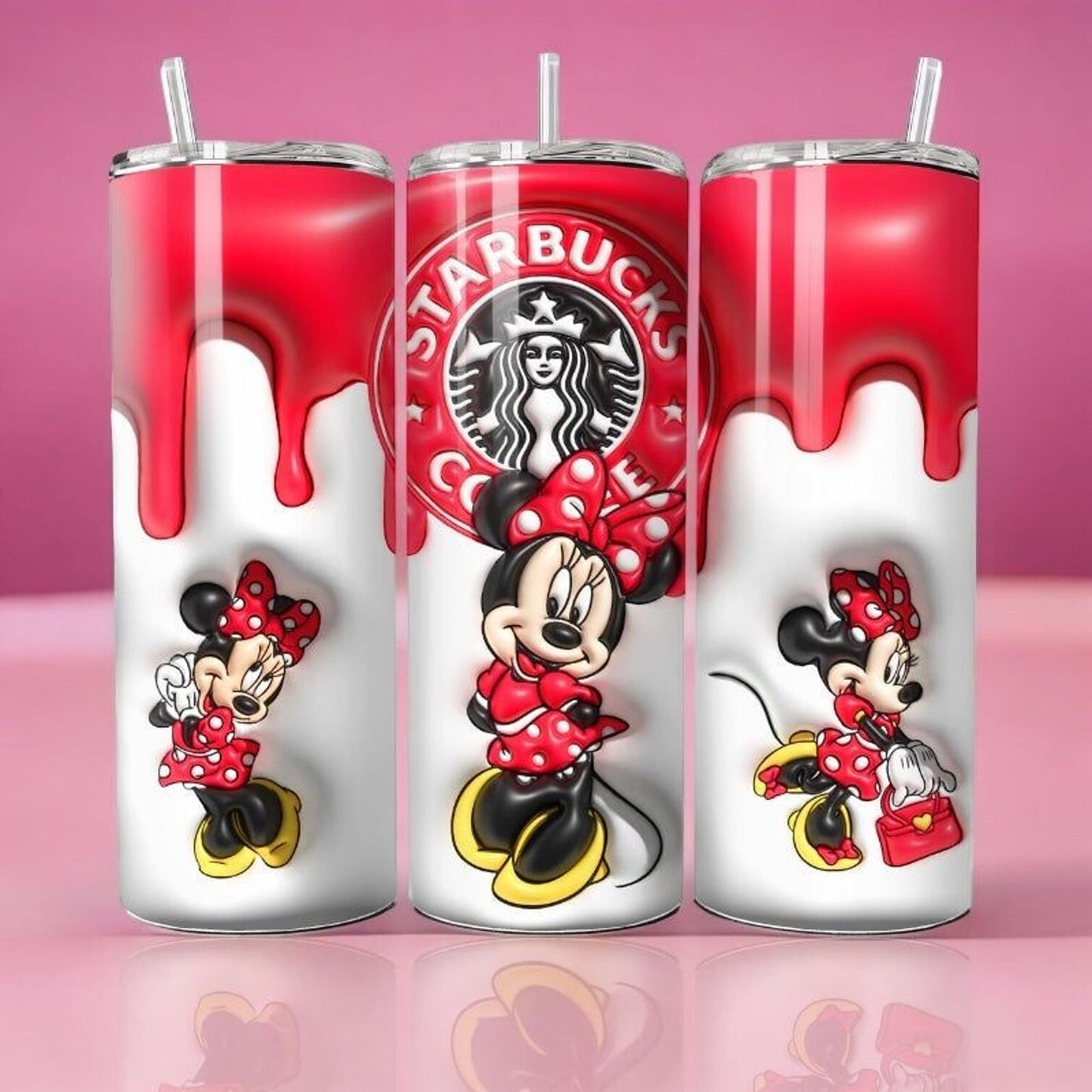 Thermos - Minnie Red Cake Starbucks 590ml