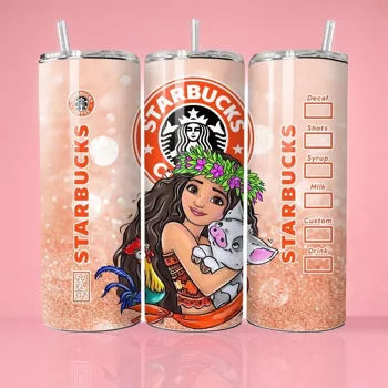 Gourde / Thermos Isotherme - Vaïana  - Disney - 590 ml