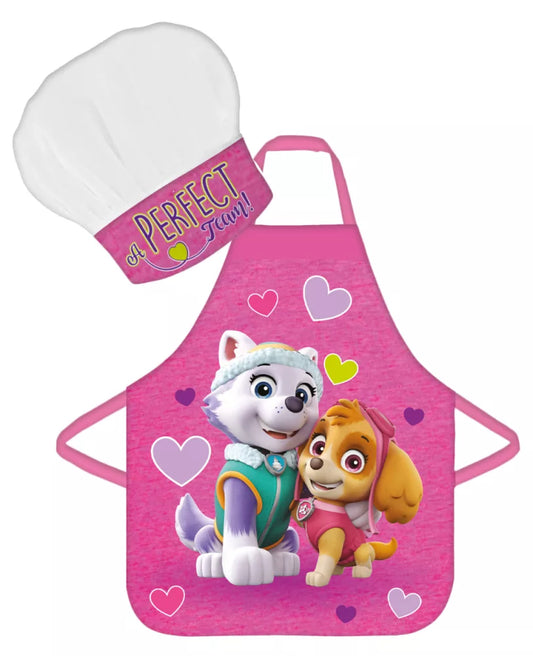 Ensemble Toque + Tablier Paw Patrol fille