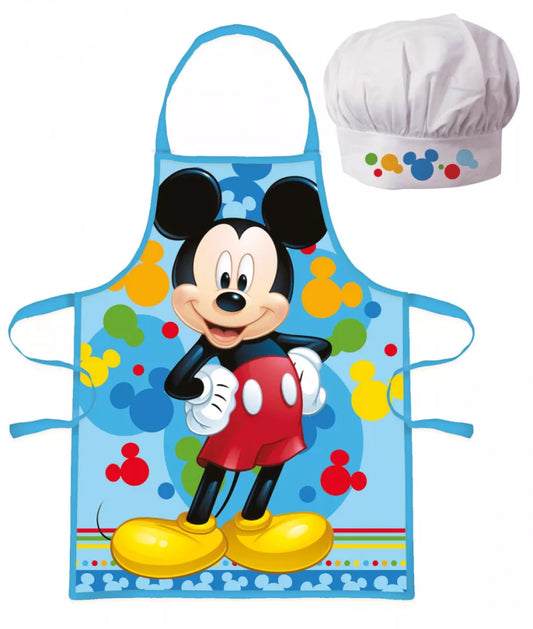 Ensemble Tablier + Toque pour enfant Disney / Mickey