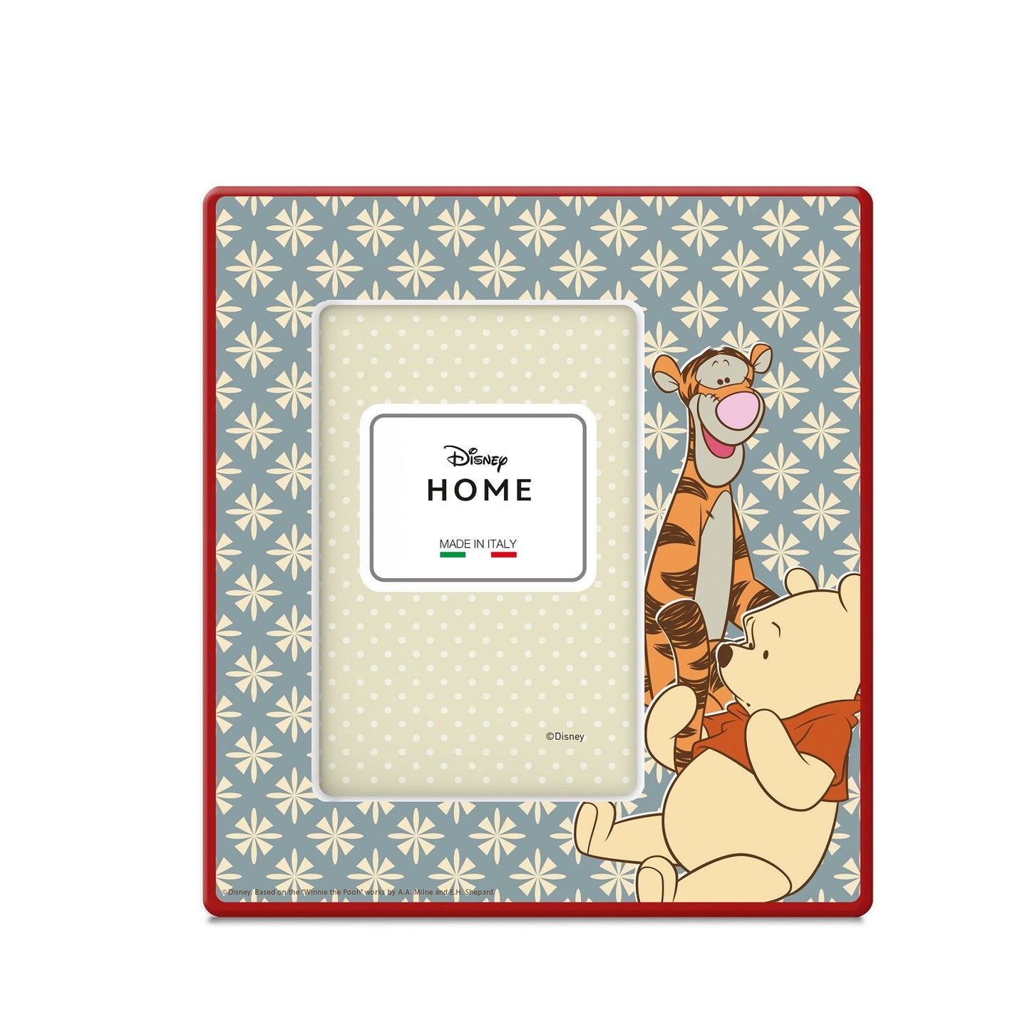 Cadre photo en céramique - 20x18 cm - Winnie & Tigrou  - Disney