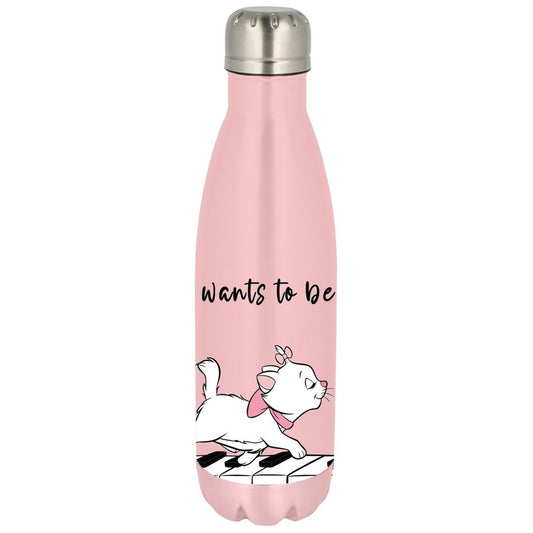 Gourde / Bouteille en acier inoxydable  Marie - Aristochats  - Disney