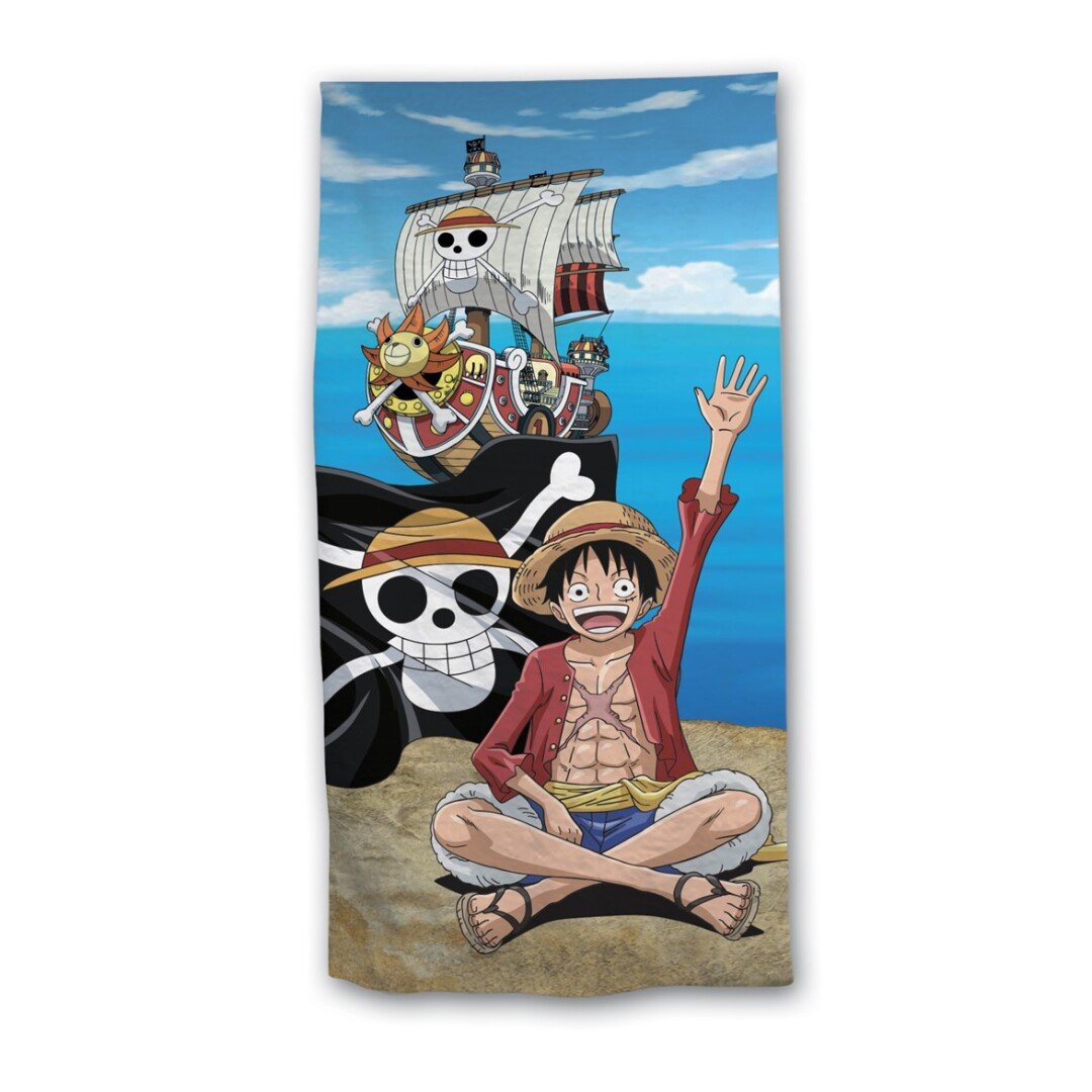 Serviette de Bain  - Luffy / navire - One Piece