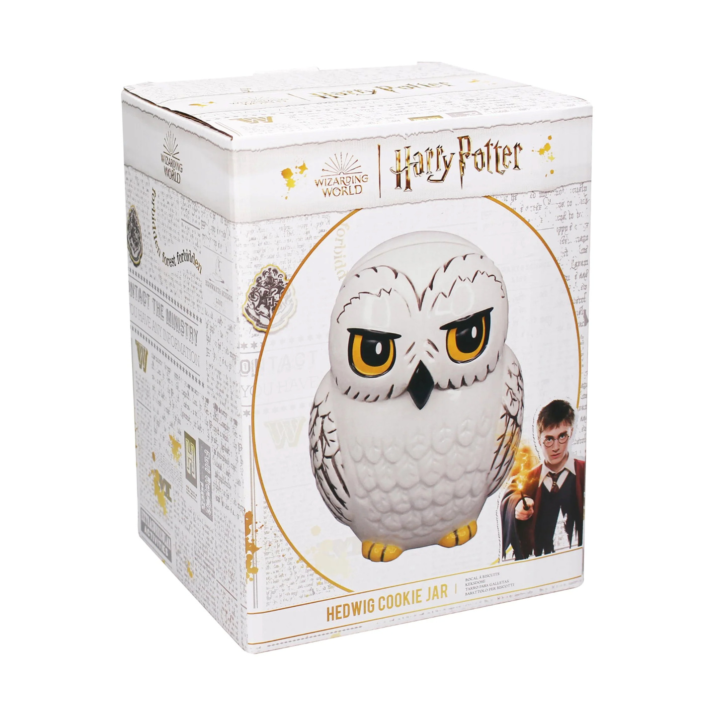 Boîte à cookies / bonbons en céramique  - Edwige  - Harry Potter