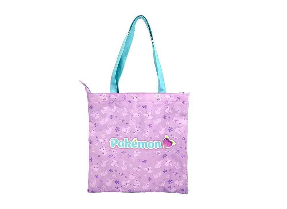 Tote Bag Collection flower - Pokémon / Pikachu & Evoli
