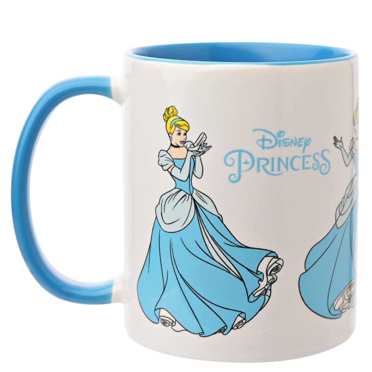 Mug Interieur Coloré - 325ml - Cendrillon / Disney
