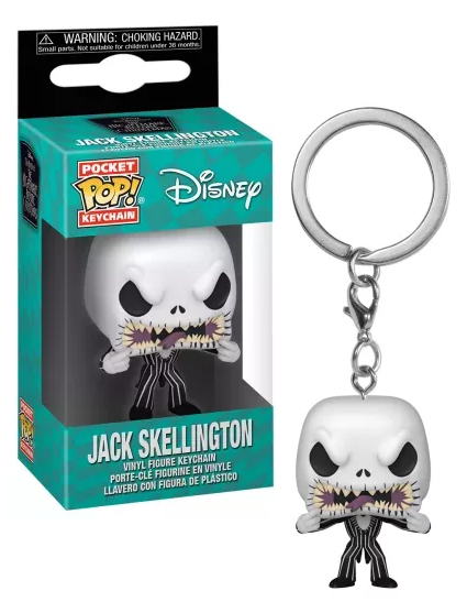 Porte clés  - Funko Pop - L'étrange Noël de Mr Jack / Scary Face - Disney