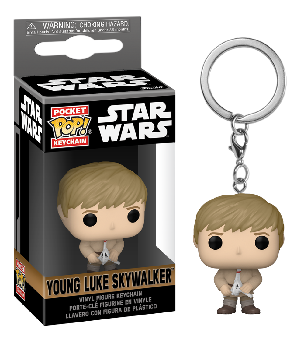 Porte clés Mini Pop  - Luke Skywalker "jeune" - Star Wars