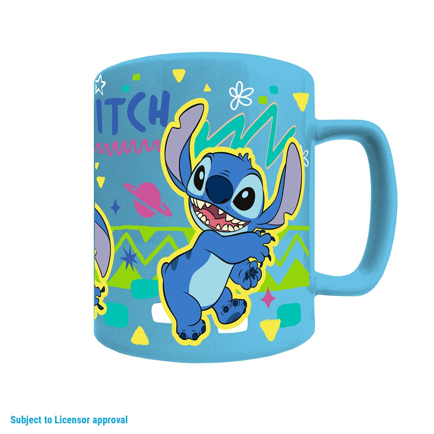 Fuzzy Mug 440ml - Stitch  / Disney
