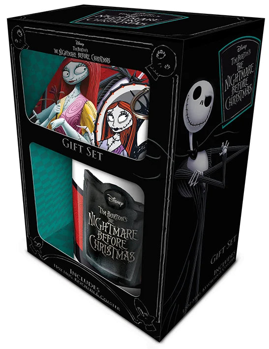 Jack & Sally - Gift Set - Mug, Sous-verre & Porte-clés
