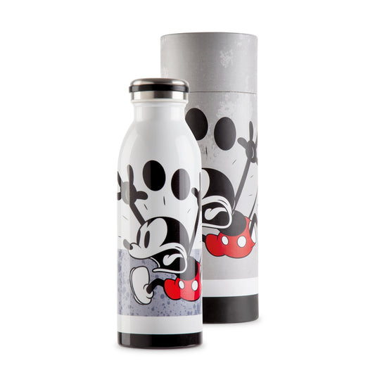 DISNEY - Mickey I AM - Bouteille en Acier Inoxydable 500ml - Gris