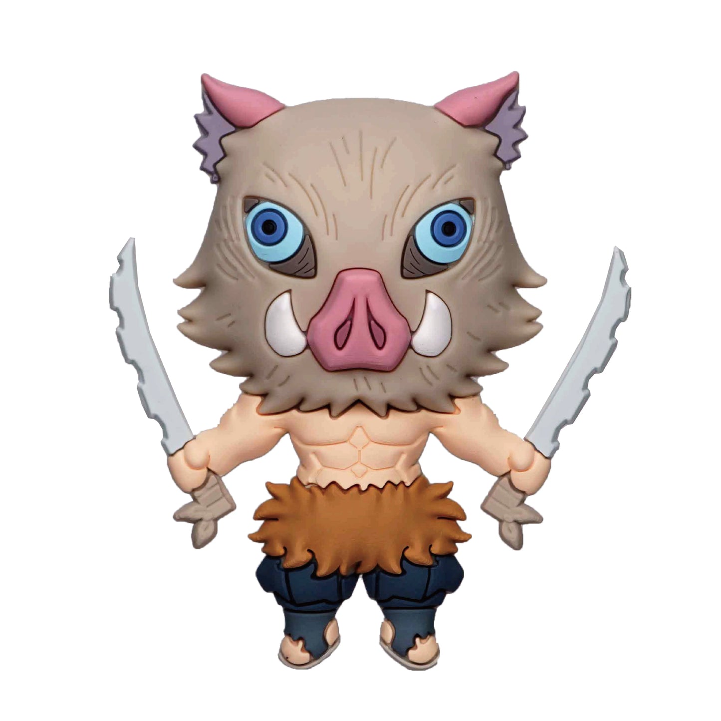 Aimant à collectionner en mousse 3D - Inosuke Hashibara /  Demon Slayer