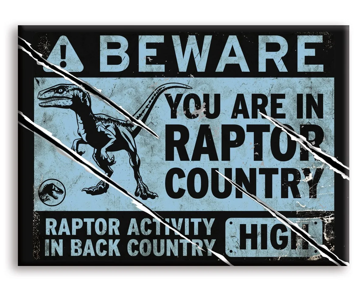 Magnet Jurassic World - Raptor
