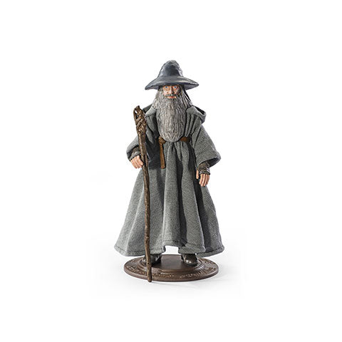 LE SEIGNEUR DES ANNEAUX - Gandalf - Figurine Bendyfigs avec support