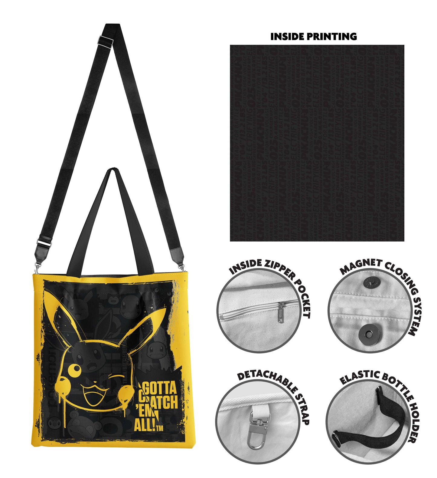 Tote Bag Prenium  - Edition Limitée  - Pikachu  - Pokémon