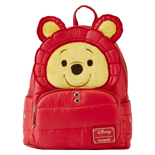 Mini Sac à Dos LoungeFly - Veste Polaire / Winnie L'ourson