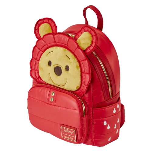 Mini Sac à Dos LoungeFly - Veste Polaire / Winnie L'ourson