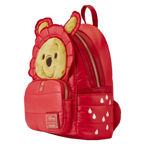 Mini Sac à Dos LoungeFly - Veste Polaire / Winnie L'ourson