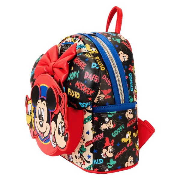 Mini sac à dos Serre-tête LoungeFly - Classique - Mickey & Amis