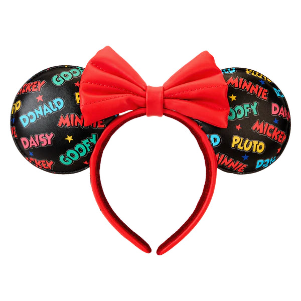 Mini sac à dos Serre-tête LoungeFly - Classique - Mickey & Amis