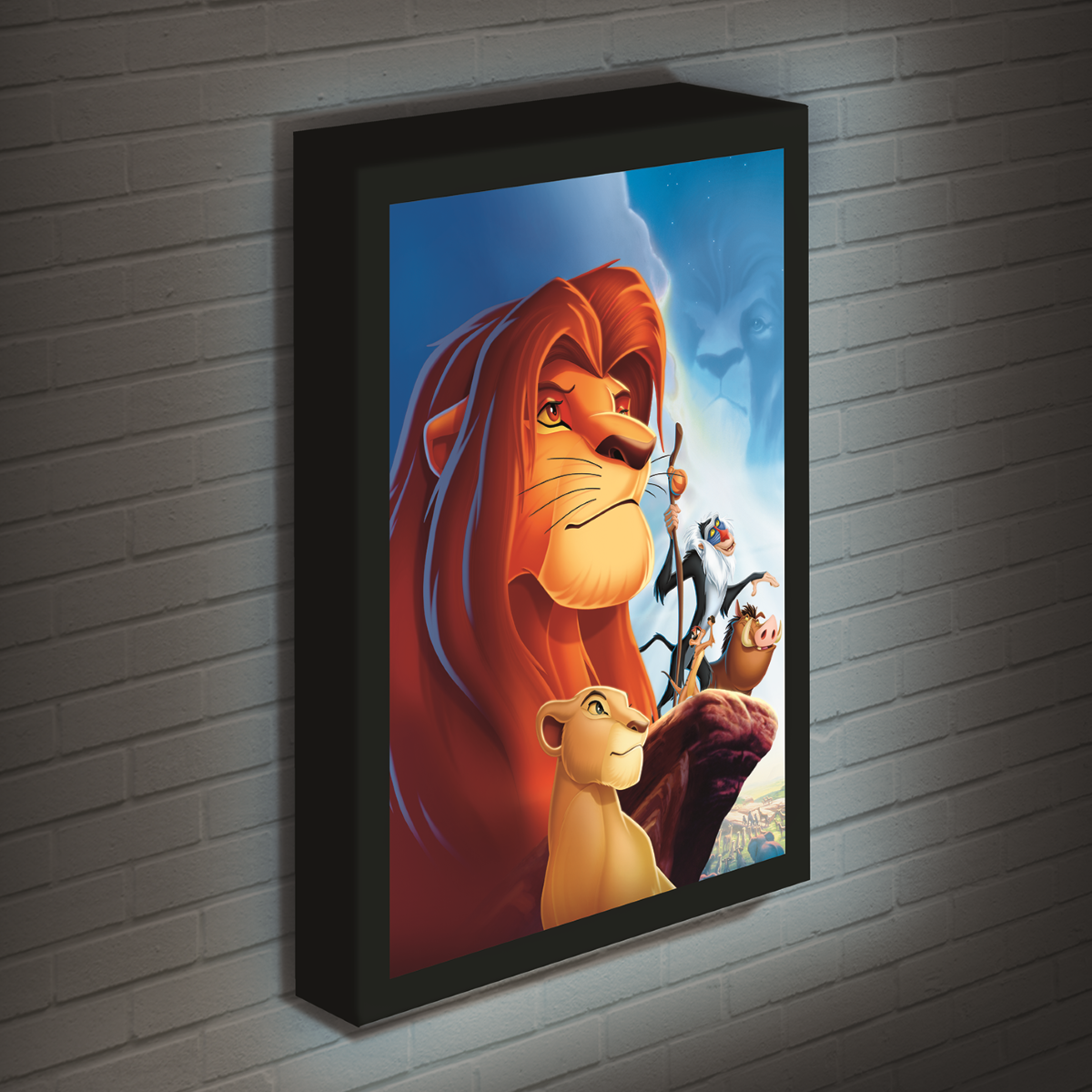 Cadre / Canva Lumineux - Le Roi Lion  - Disney