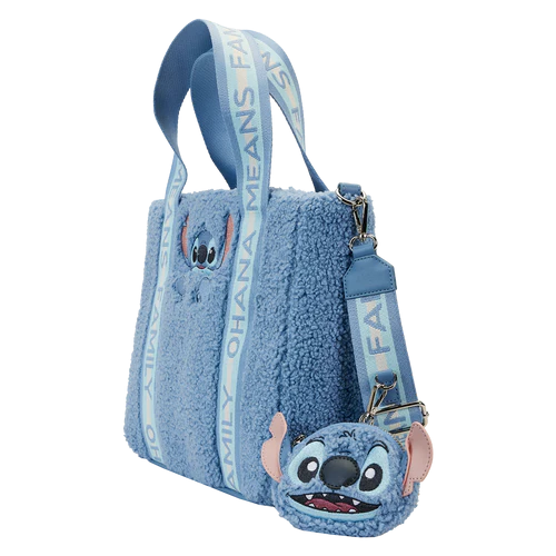 Sac à mains Loungefly - Sherpa - Stitch - Disney