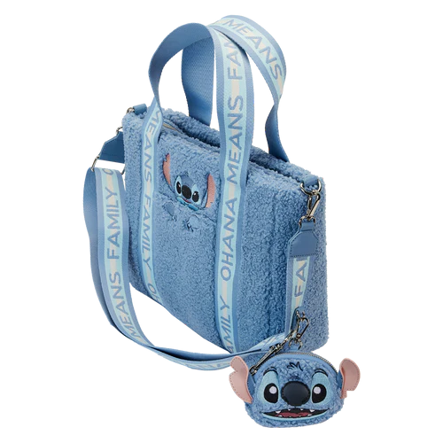 Sac à mains Loungefly - Sherpa - Stitch - Disney