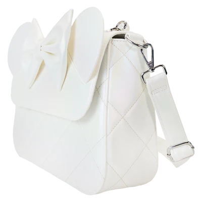 Sac à mains Loungefly  - Minnie - Blanc irisé - Disney