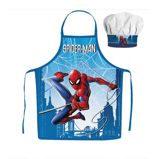 Ensemble Tablier + Toque Spiderman
