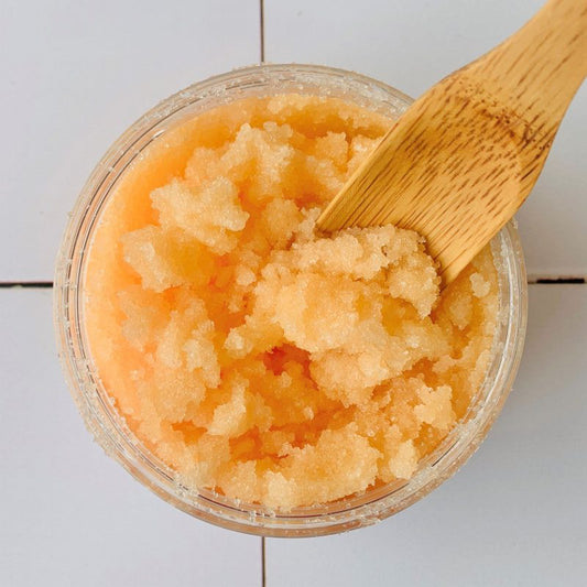 Gommage au sucre et huile de Coco bio / Orange & Miel