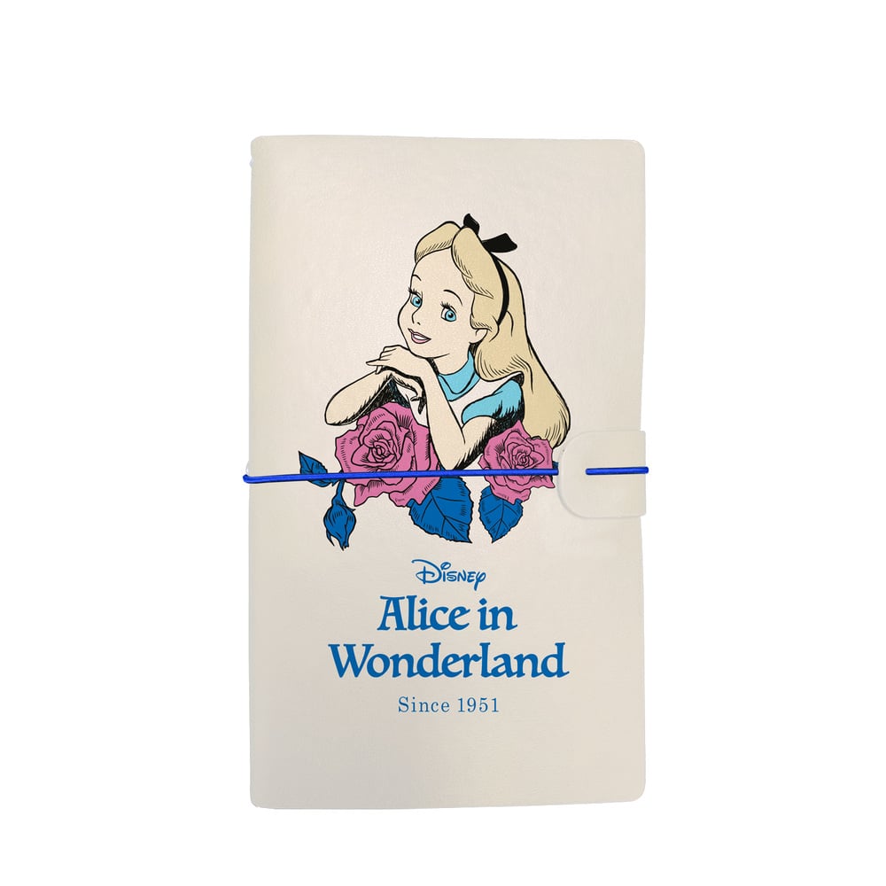 ALICE AUX PAYS DES MERVEILLES - Carnet de Voyage - Format A5