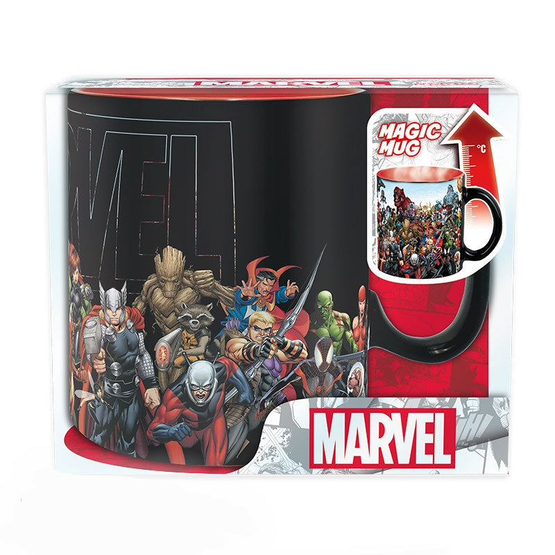 MARVEL - Mug Heat Change - 460 ml - Héros Marvel