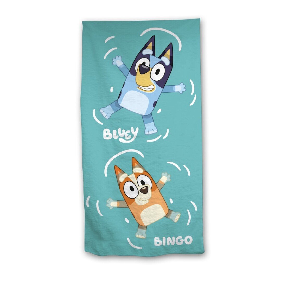 BLUEY - Bluey et Bingo - Serviette de Plage 70x140cm