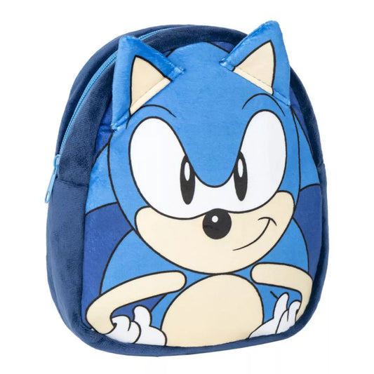 Sac à dos en peluche Sonic le hérisson, sac 22 cm
