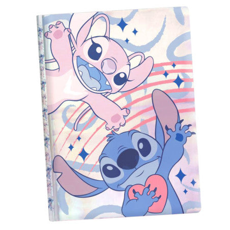 Notebook A5 Holographique  - Disney - Stitch & Angel