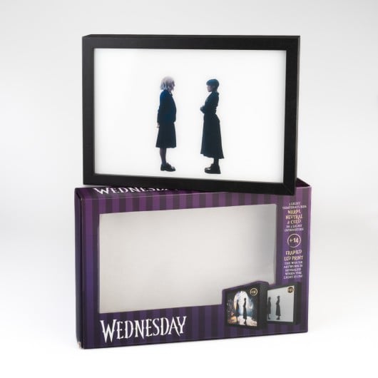 MERCREDI & ENID - Ophelia Hall - Cadre Lumineux LED 28x20x5cm