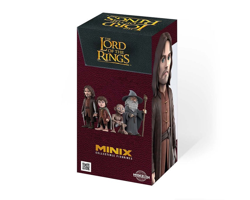 LORD OF THE RINGS- Aragorn - Figurine Minix 12cm